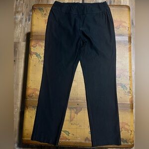 Tribal Women's 6 Black Pull On Stretch Straight Leg Dress Pants/Trousers